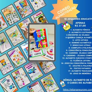 Combo Alfabetização